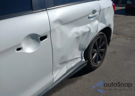 2014 Mitsubishi Outlander Sport Es from USA, damaged, VIN 4A4AR3AUXEE005464